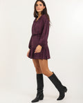 VESTIDO MAKE MEMORIES | Vestido Corto de Flores con Manga Larga | THE-ARE