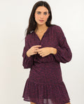 VESTIDO MAKE MEMORIES | Vestido Corto de Flores con Manga Larga | THE-ARE