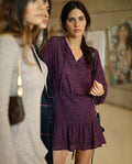 VESTIDO MAKE MEMORIES | Vestido Corto de Flores con Manga Larga | THE-ARE