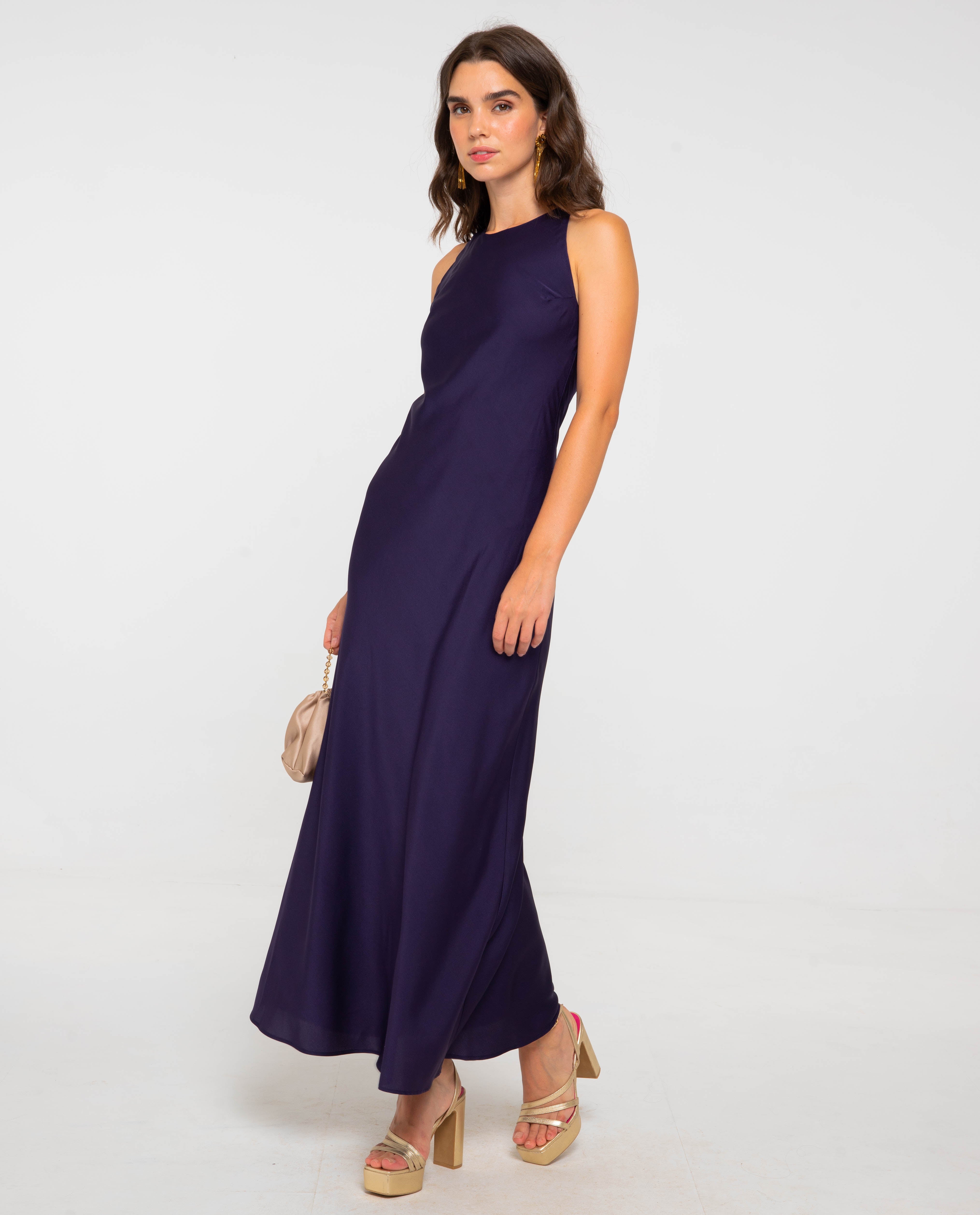 VESTIDO FEDERICA - AZUL MARINHO