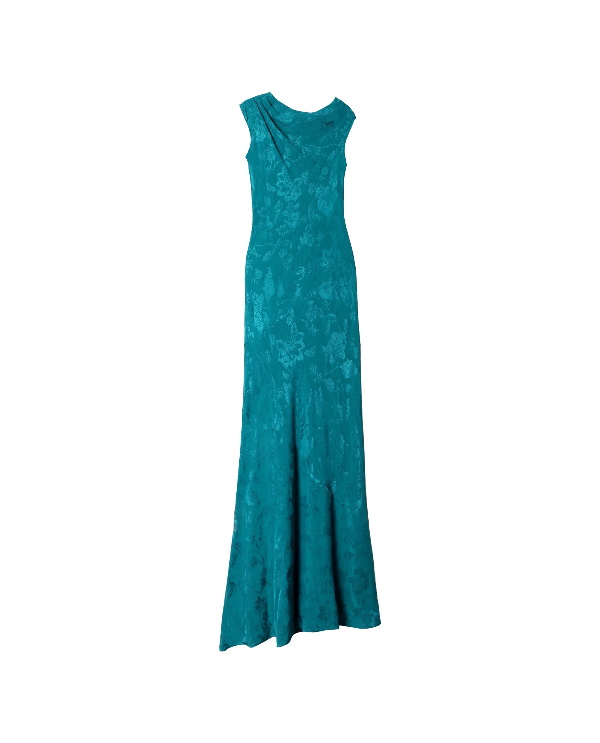 blue green dress Green & Blue Floral Dress 3X