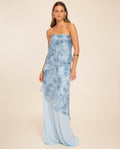 VESTIDO CAROLINE · CELESTE