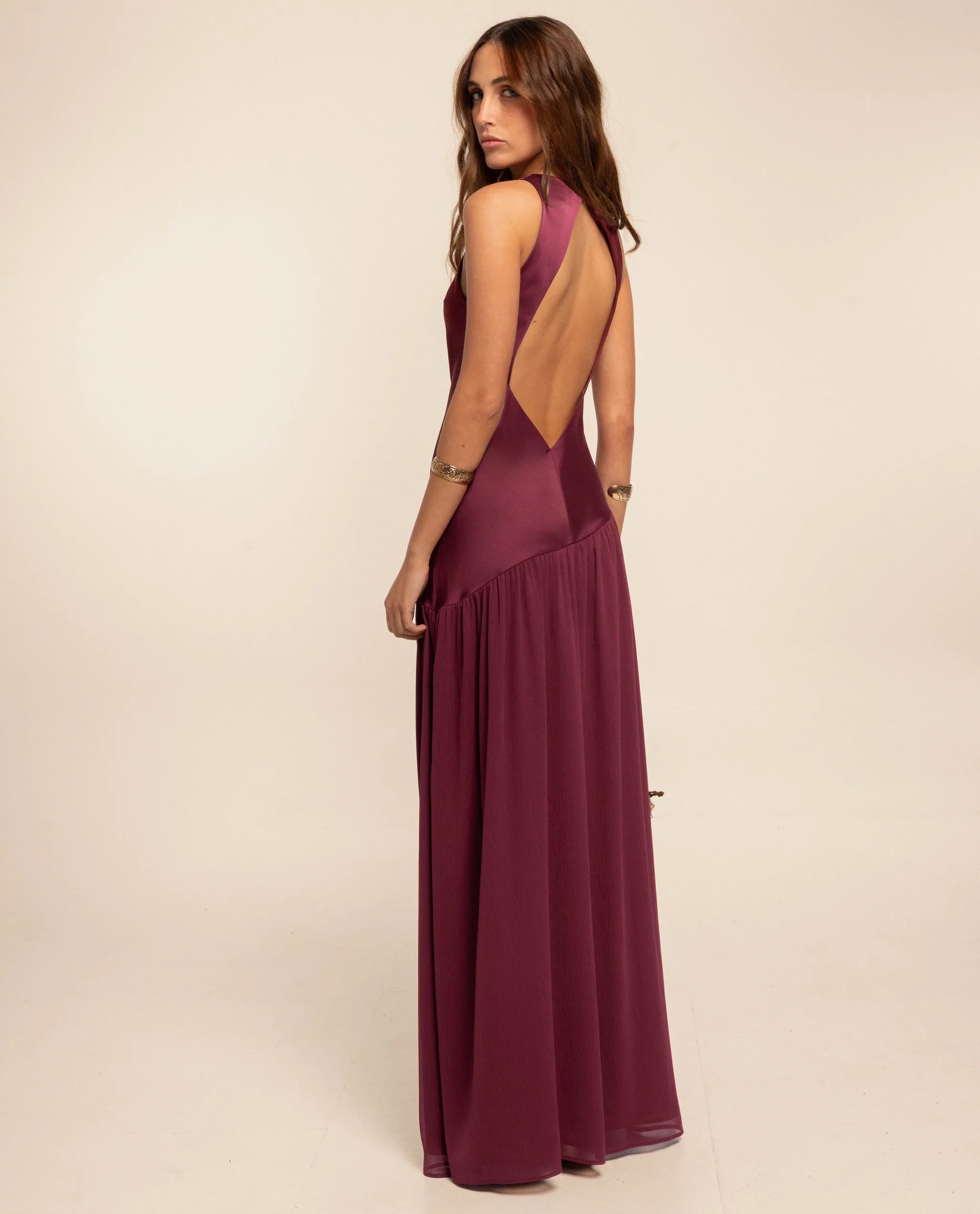 plum burgundy dress Zapaka Women Plum Taffeta Long Sleeves Mother of the Bride Dress with Pockets Off the Shoulder Ruched A Line Wedding Guest Dress, Burgundy / US20W