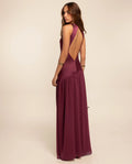 ANNA DRESS · PLUM