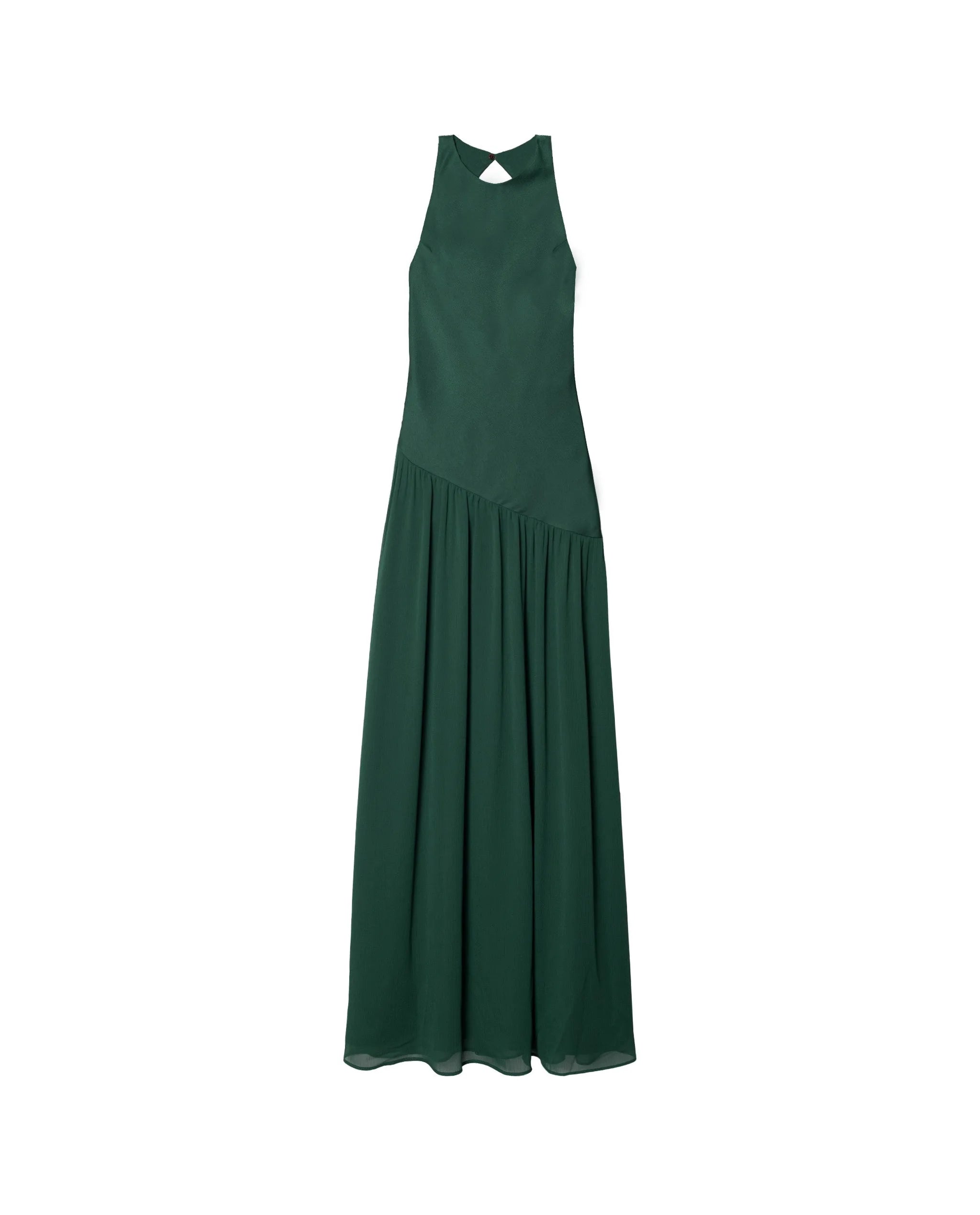 Asymmetrical emerald maxi dress | THE-ARE Guest Asymmetrical emerald maxi dress | THE-ARE Guest