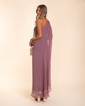 VESTIDO MRS. RIVERA | Vestido Largo Fluido Rosa Maquillaje | Invitadas THE-ARE