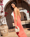 JAÉN DRESS · CORAL