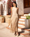 VESTIDO ONA · BEIGE