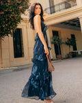 VESTIDO ROSARIO · AZUL