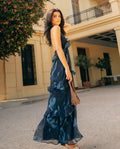 VESTIDO ROSARIO · AZUL