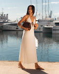 GOLDEN BRUNCH DRESS · BEIGE
