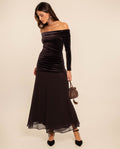 VESTIDO ISABEL · MARRÓN