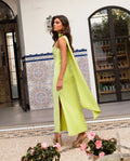 VESTIDO MRS. ABRIL · VERDE LIMA