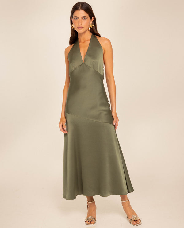 VESTIDO ALMUDENA · VERDE