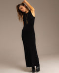 MOON KISS DRESS · BLACK