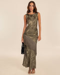 NINA DRESS · GREEN