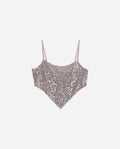 TOP SORRY NOT SORRY | Top Pañuelo Lentejuelas Regulable | THE-ARE