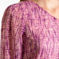 BLUSA BE TRUE | Blusa Asimétrica Tie Dye con Hombro al Descubierto | THE-ARE