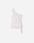 Blusa Drapeada Escote Asimétrico | Invitadas de Boda THE-ARE