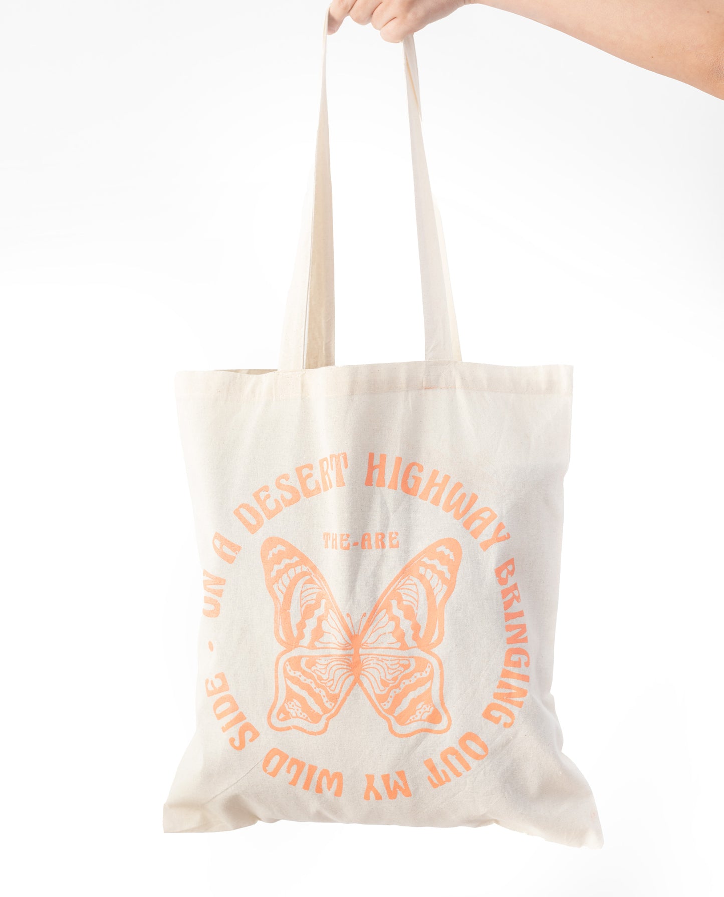 SHOPPING BAG | Bolsa de Tela Tote Bag con Serigrafía | Accesorios THE-ARE
