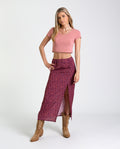 T-SHIRT READY TO LIVE | Top cor-de-rosa com mangas curtas para mulher | THE-ARE
