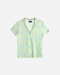 YELLOW DISORDER PJAMA Pijama Short Shirt Women's Paisley Print | THE-ARE x @mariafrubies