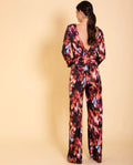 PANTALÓN MRS. CALERO | Pantalón Fluido Elegante Estampado | Colección Eventos THE-ARE