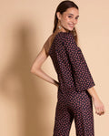 BLUSA BLESSING | Blusa Asimétrica Estampada | Conjuntos 2 Piezas THE-ARE