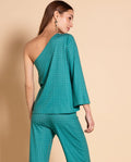 BLUSA BLESSING | Blusa Asimétrica Estampada | Conjuntos 2 Piezas THE-ARE