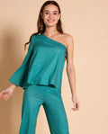 BLUSA BLESSING | Blusa Asimétrica Estampada | Conjuntos 2 Piezas THE-ARE