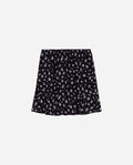 FALDA FULL OF JOY | Mini Falda Estampado Flores con Volante - Blanco y Negro | THE-ARE