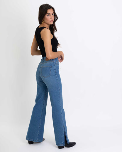JEANS BORN TO BE | Jeans con Aberturas Laterales para Mujer | Colección Casual THE-ARE