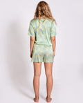 YELLOW DISORDER PJAMA Pijama Short Shirt Women's Paisley Print | THE-ARE x @mariafrubies