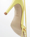 SANDALIA #2 | Sandalia de Tacón Amarillo con Tiras | Zapatos THE-ARE