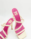 SANDALIA #3 | Sandalia de Tacón Crudo Abiertas | Zapatos THE-ARE