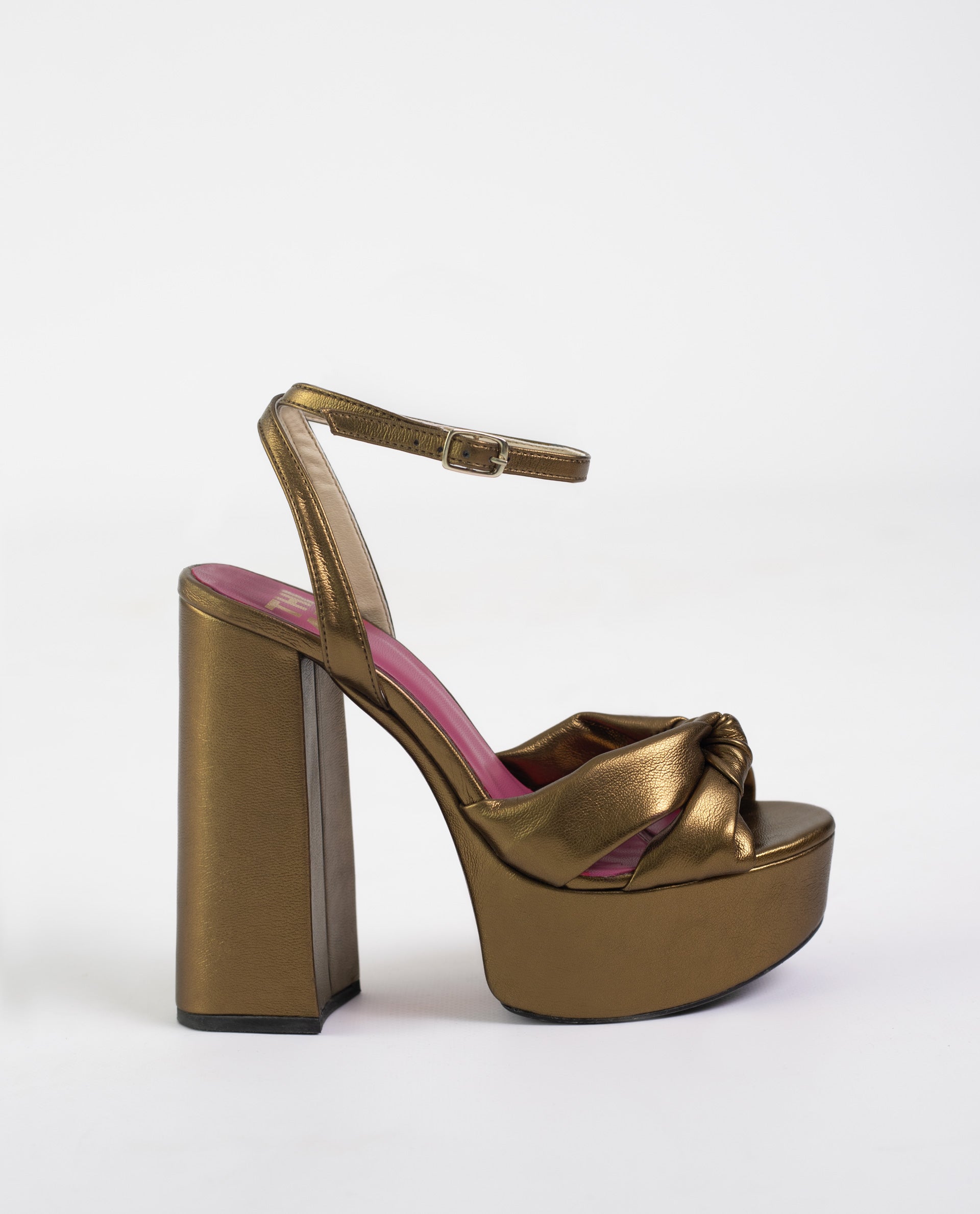 Buy MOSAC Women Wedding Bridal Fashion Heel Sandal (Copper, 3) at Amazon.in