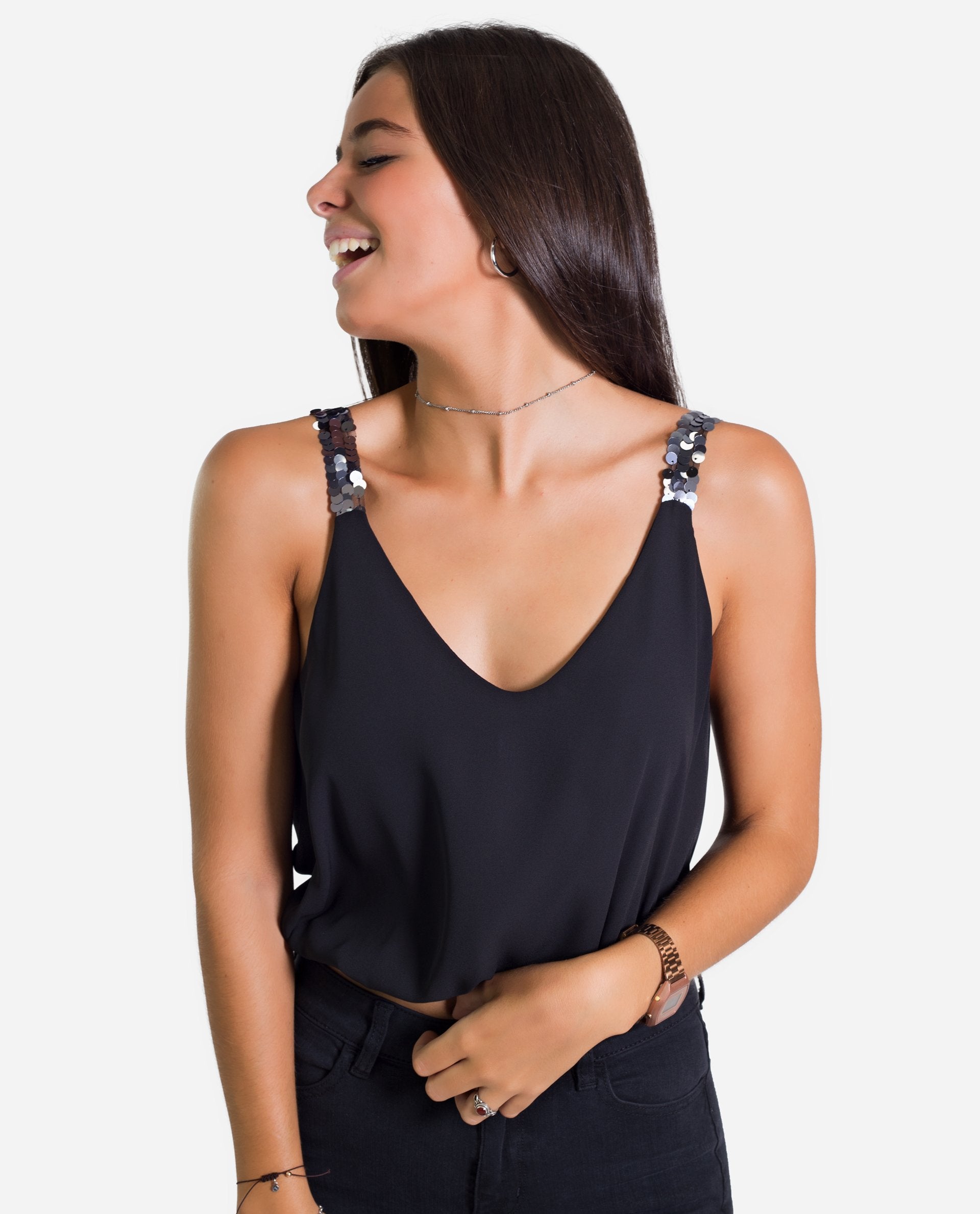 Top blanco | Blusas para salir de | THE-ARE