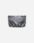 TOP SHINY SOUL | Top de Lentejuelas Plata sin Mangas | Colección Navidad THE-ARE