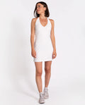 VESTIDO DE FESTA DE VERÃO | Vestido com decote halter de renda branca | Coleção de verão THE-ARE