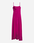 VESTIDO MRS. HUDSON | Vestido Largo Orquídea Abertura Pierna | Colección Eventos THE-ARE