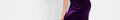 VESTIDO MRS. GONZÁLEZ | Vestido Largo de Terciopelo Morado con una Manga Larga | THE-ARE