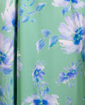 VESTIDO CARPE DIEM | Vestido Largo Tirantes Verde con Flores | Colección Eventos THE-ARE