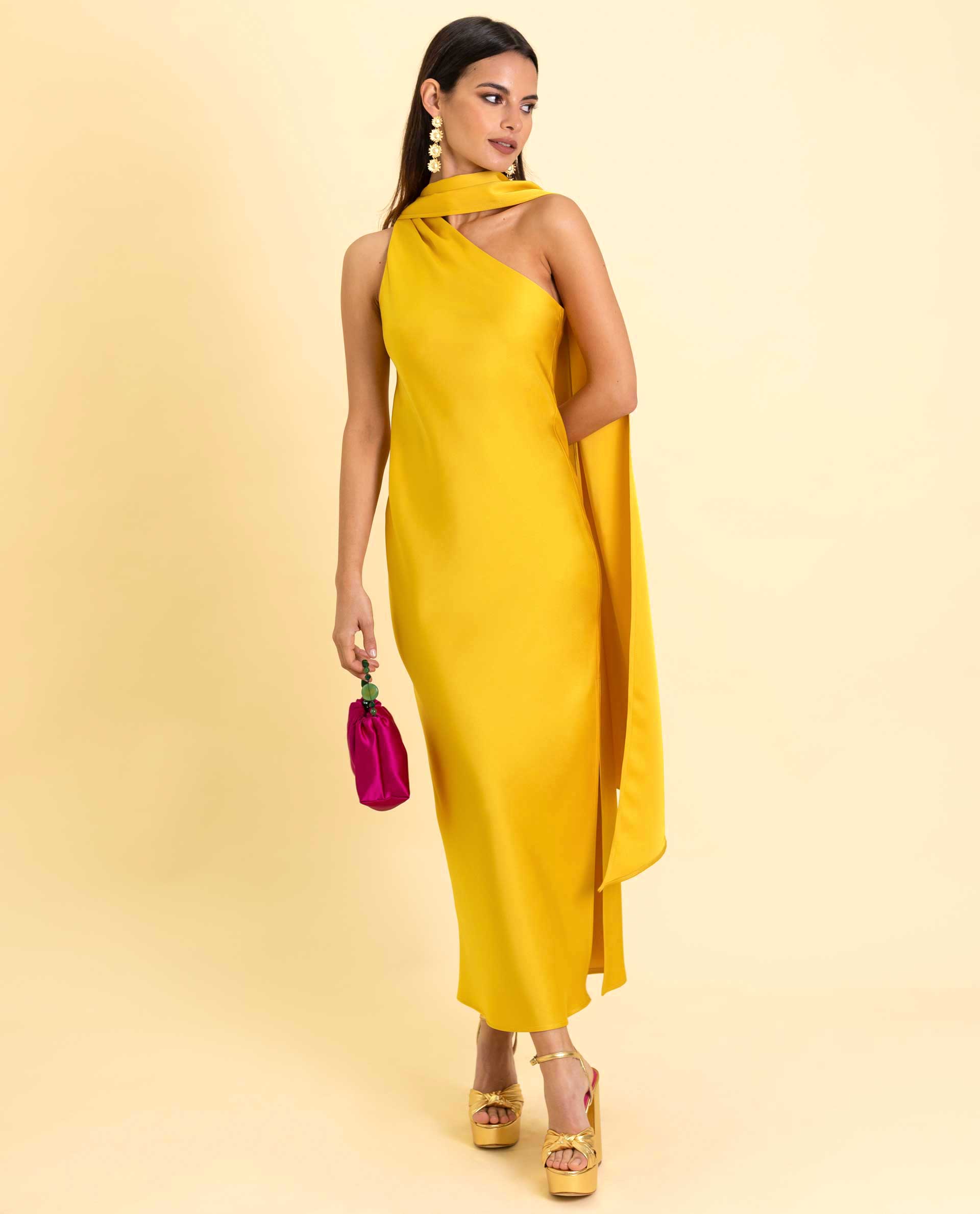 Las mejores ofertas en Vestidos Amarillo de mujer