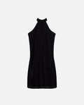 VESTIDO IT WAS EPIC | Vestido Corto Negro Sin Mangas Halter | Colección Otoño THE-ARE