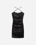 VESTIDO AFTER MIDNIGHT | Vestido Corto Negro de Lentejuelas | Colección Navidad THE-ARE